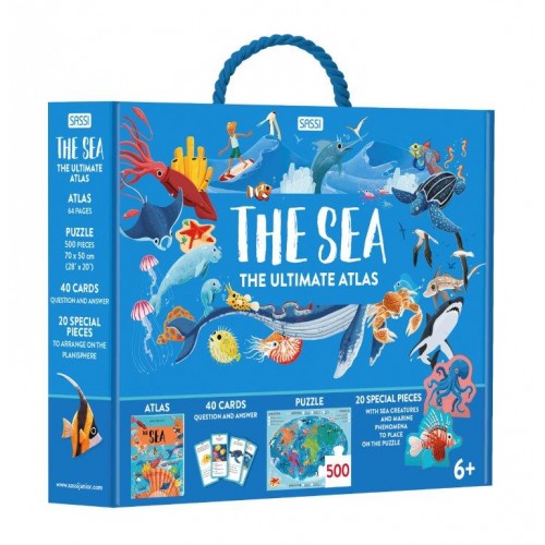 Sassi The Ultimate Atlas and Puzzle Set - Oceans Sassi The Ultimate Atlas and Puzzle Set - Oceans