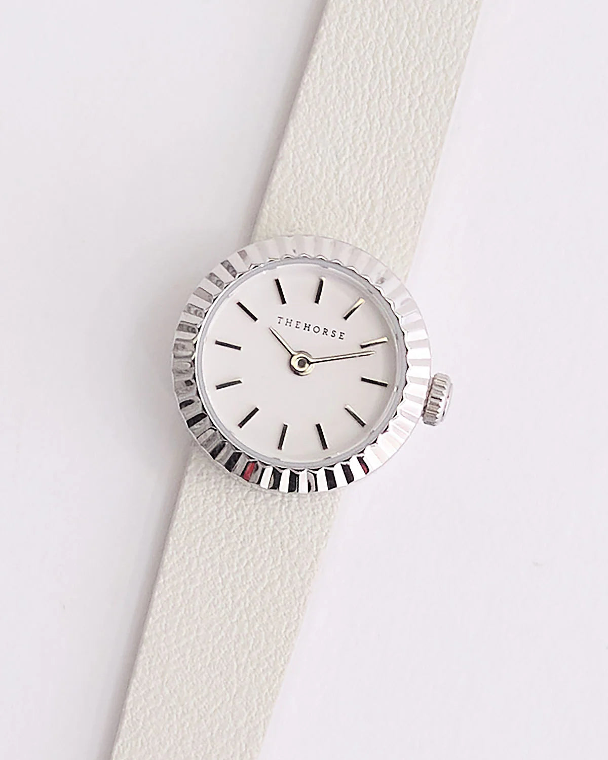 The Dot Watch || Milk Leather