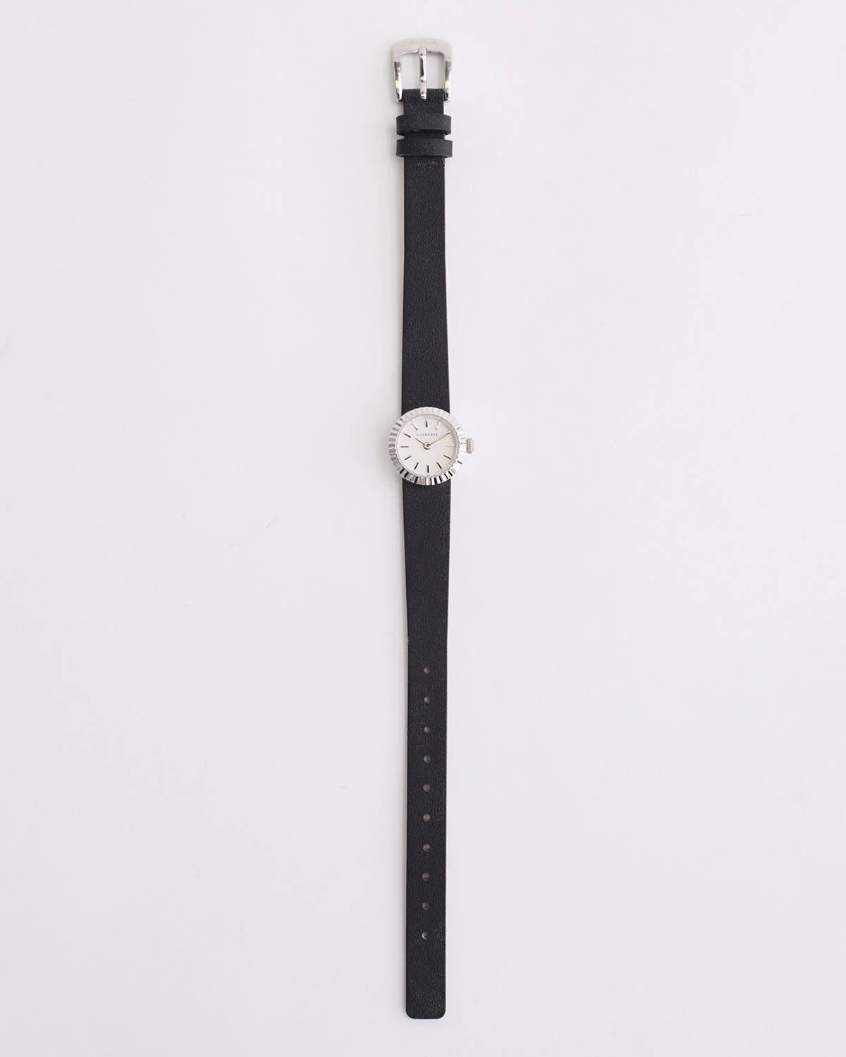 The Dot Watch || Black Leather