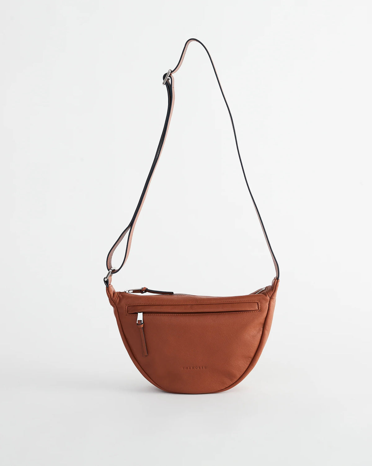 The Leather Sporty Crossbody - Tan
