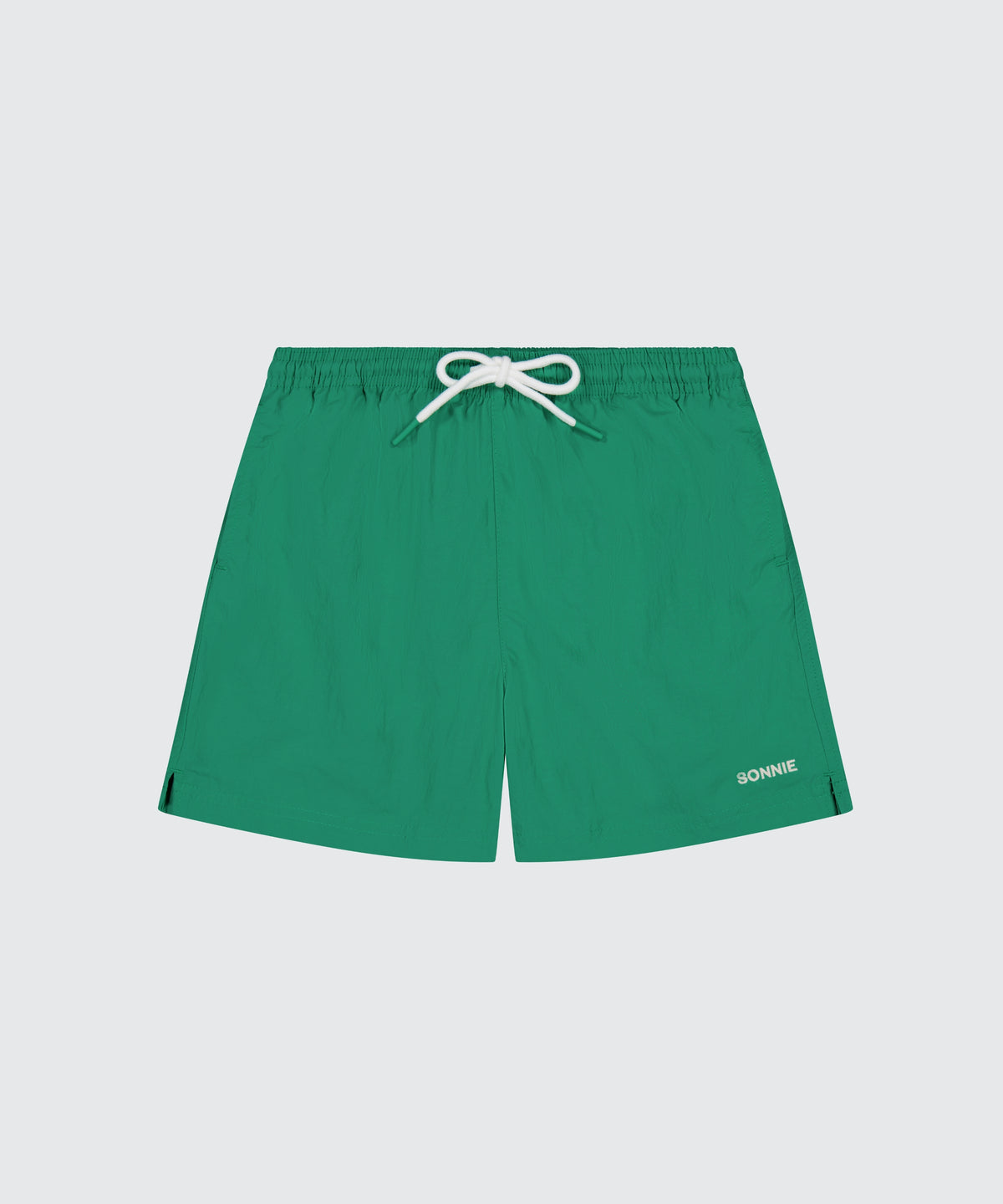 Nylon Sport Short || Court Green