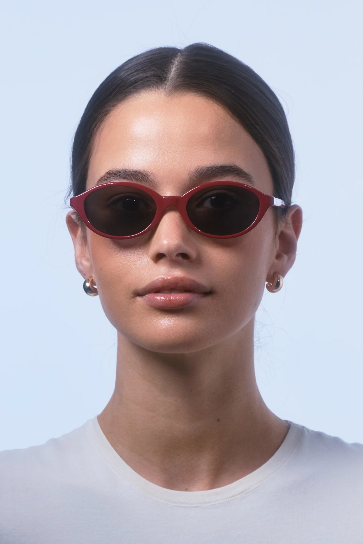 Mirabel Sunglasses || Dark Red
