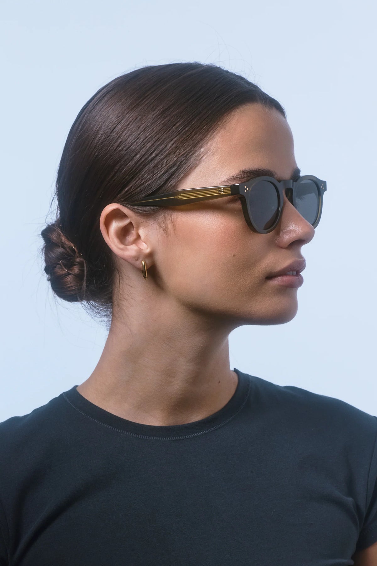 Drew Sunglasses || Frosted Green