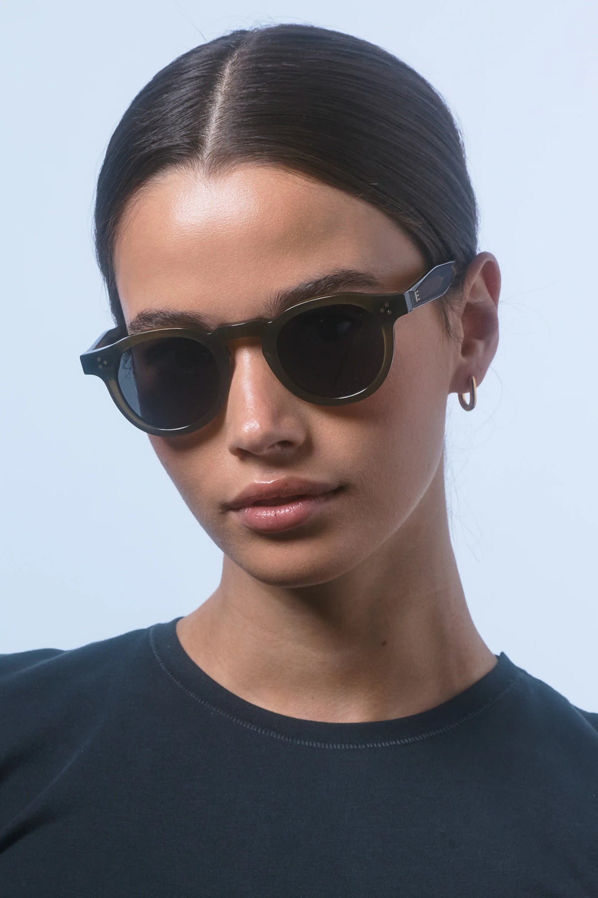 Drew Sunglasses || Frosted Green