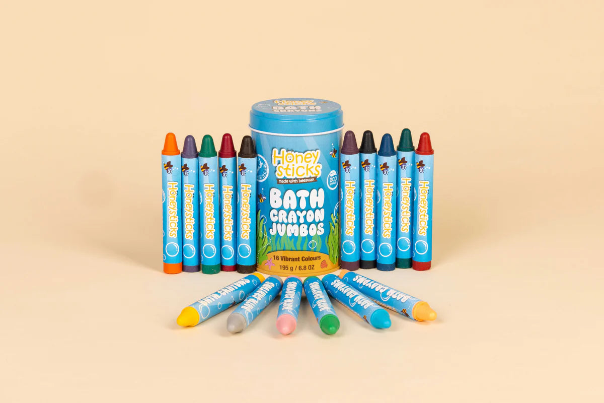 Honeysticks Bath Crayons Jumbo 16pk