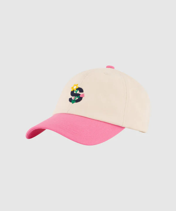 Flower Classic Cap || Rose,Cream