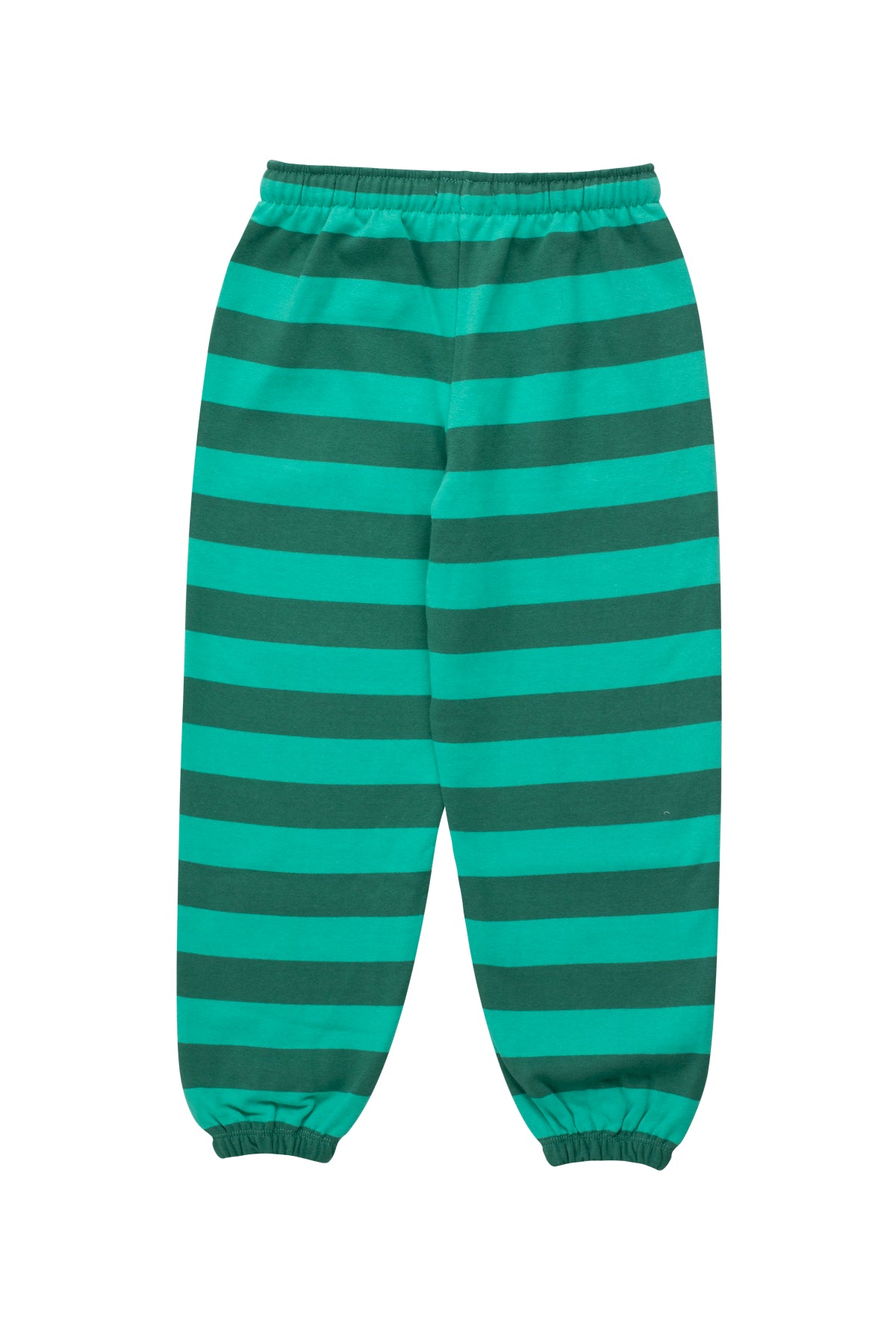 Tiny Stripes Sweatpant || Emerald Dark Green