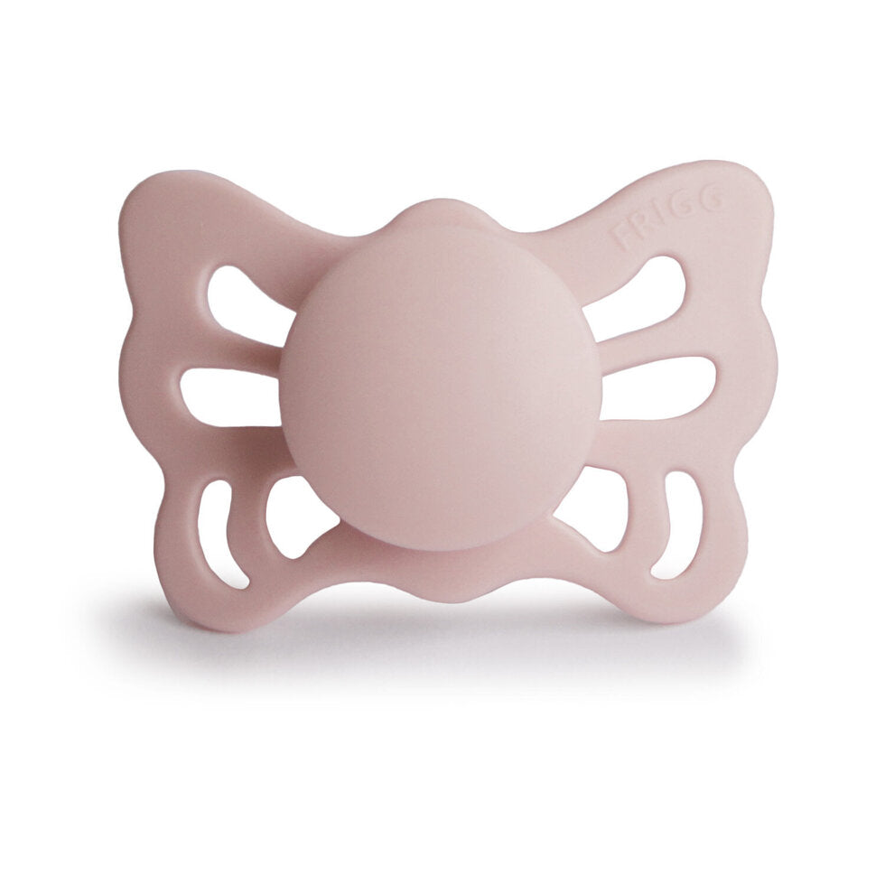 Anatomical Butterfly Pacifier Silicone - Blush