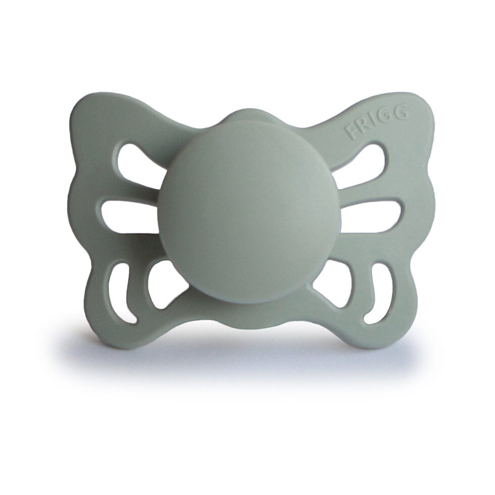 Anatomical Butterfly Pacifier Silicone - Sage
