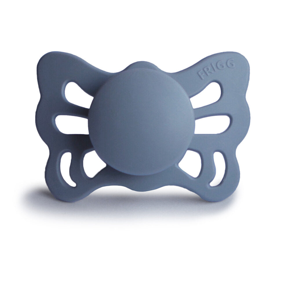 Anatomical Butterfly Pacifier Silicone - Slate