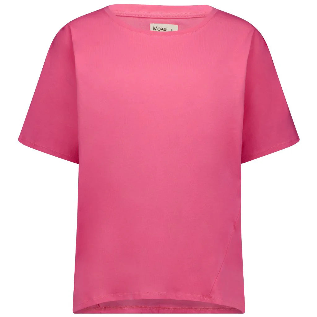 Charlotte - Women&#39;s Cotton Tee || Hot Pink