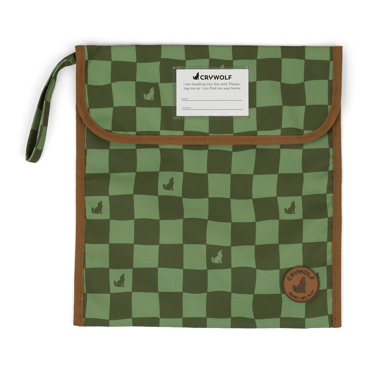 Book Bag || Green Check