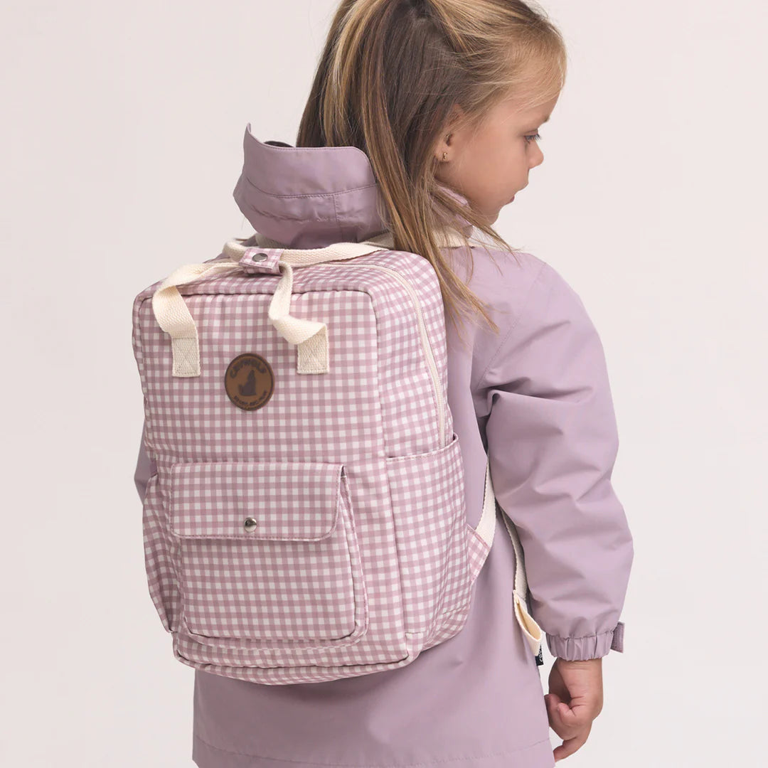 Mini Knapsack || Gingham