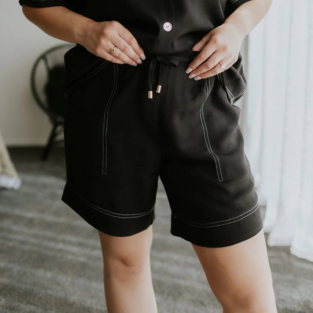 Dylan Women's Shorts || Black