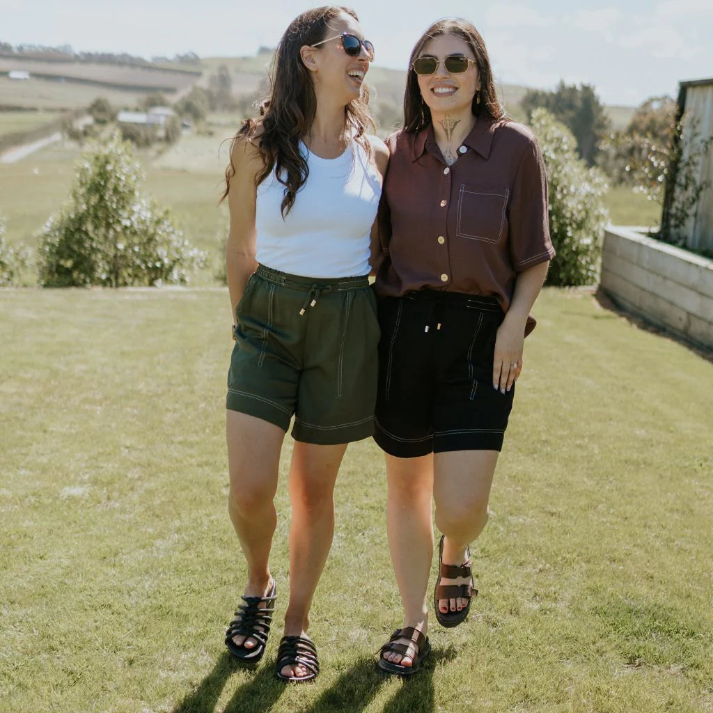 Dylan Women's Shorts || Black