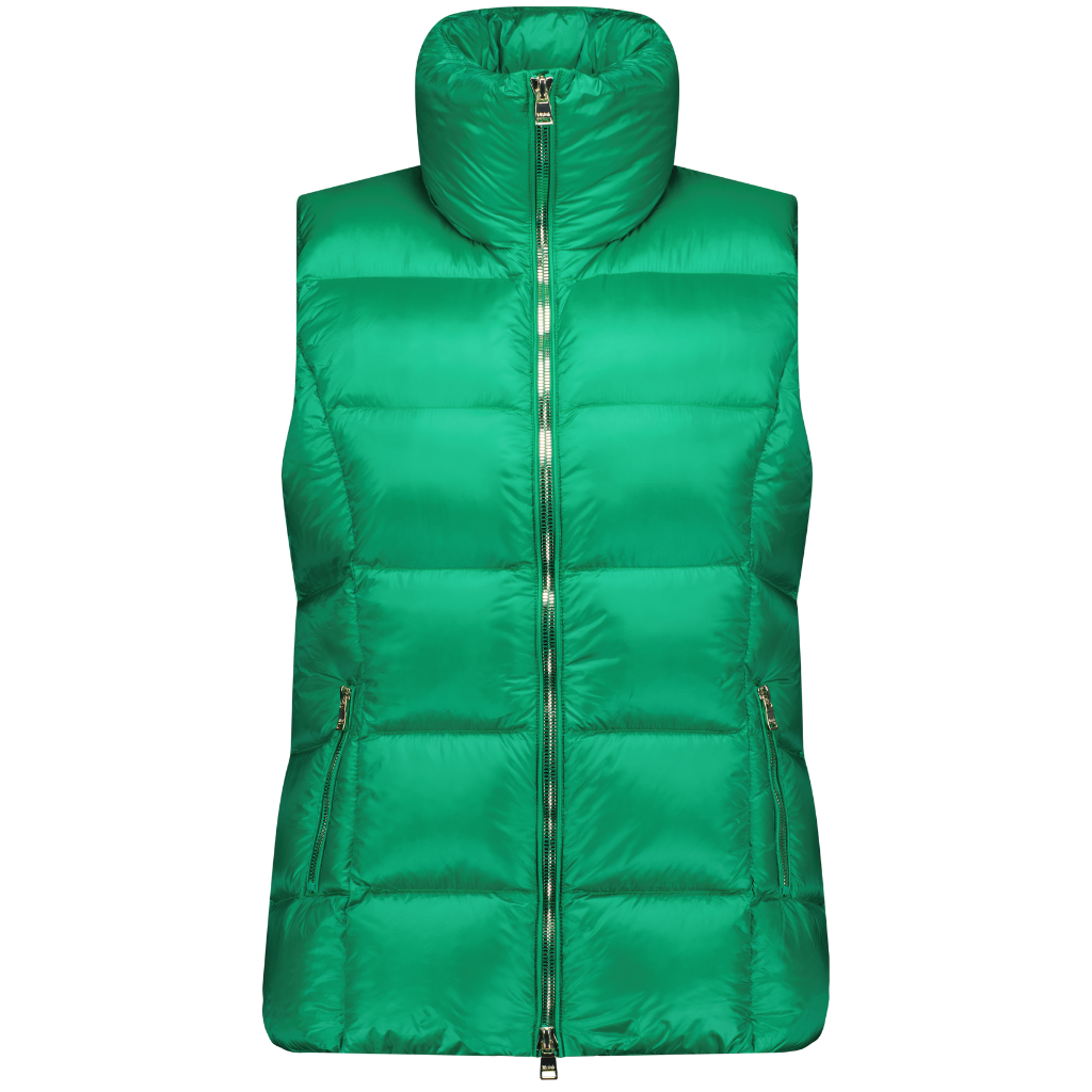 Ester Women&#39;s Packable Down Vest || Emerald