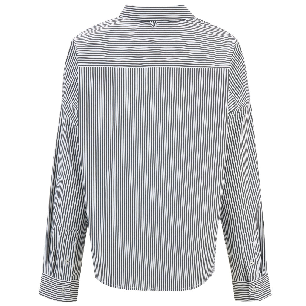 Alex - Womens Cropped Shirt || Stripe
