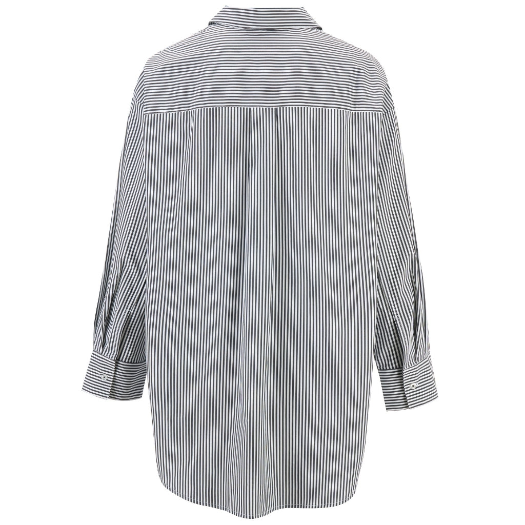Amber -  Womens Oversized Shirt || Stripe