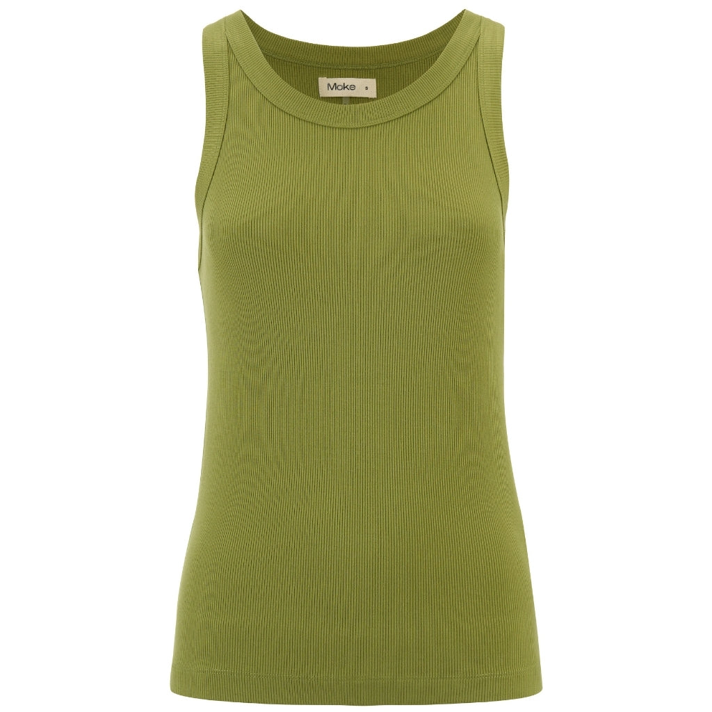 Birdie - Womens Rib Tank || Avocado