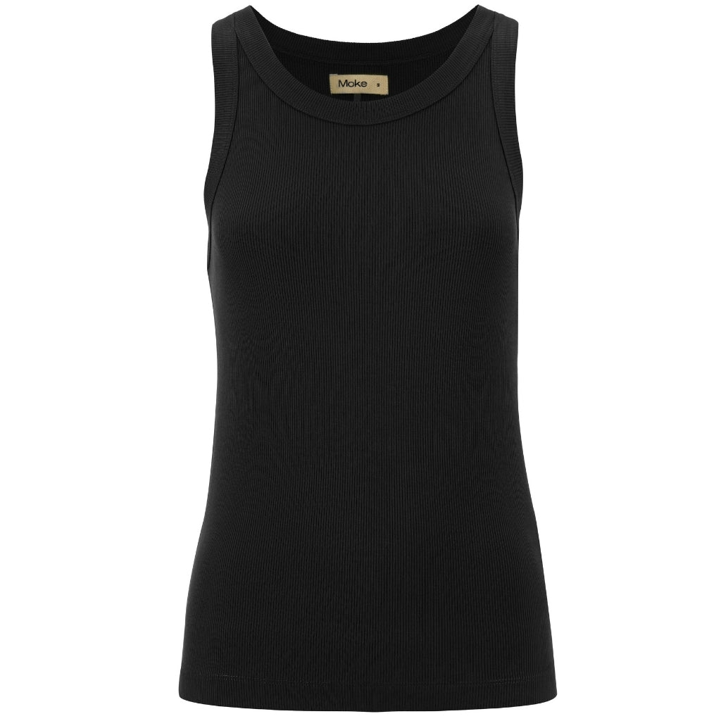 Birdie - Womens Rib Tank || Black