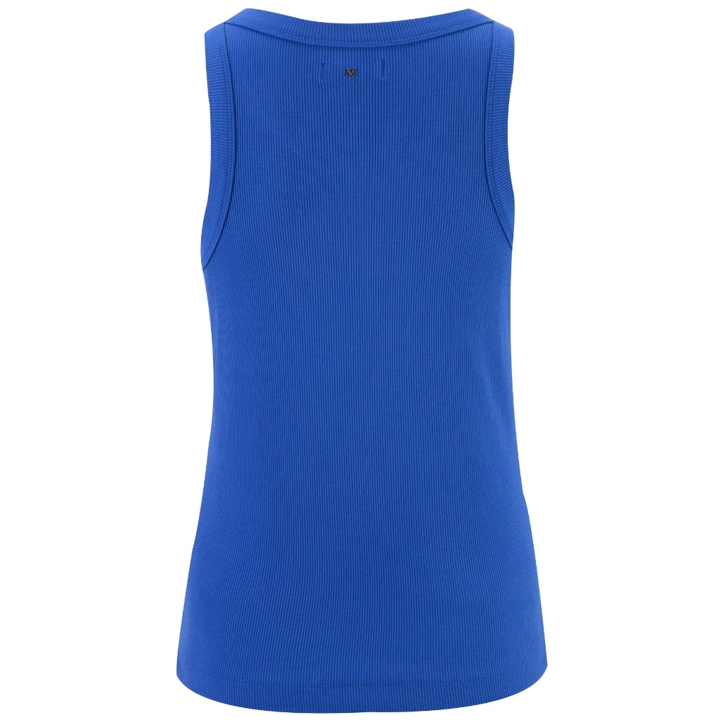 Birdie - Womens Rib Tank || Dazzling Blue