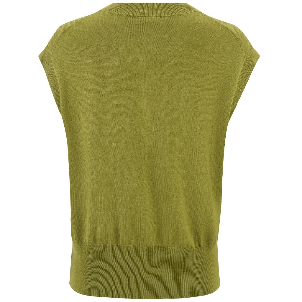 Camilla - Womens Sweater Vest || Avocado