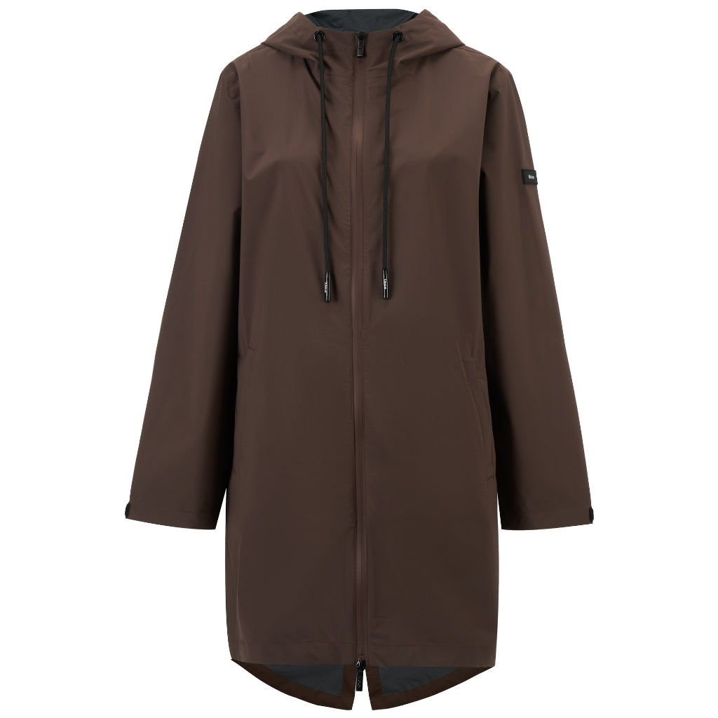 Georgie Women's Rain Coat|| Chocolate