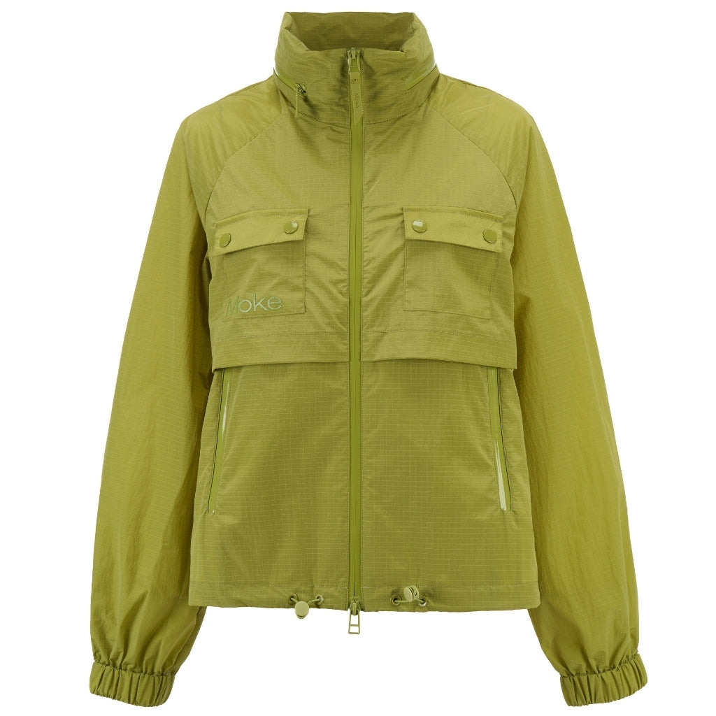 Gracie - Womens Wind Breaker Jacket || Avocado