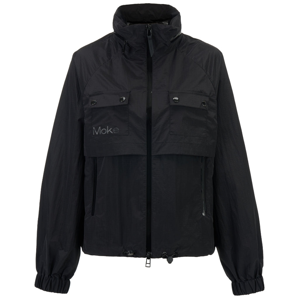 Gracie - Womens Wind Breaker Jacket || Black
