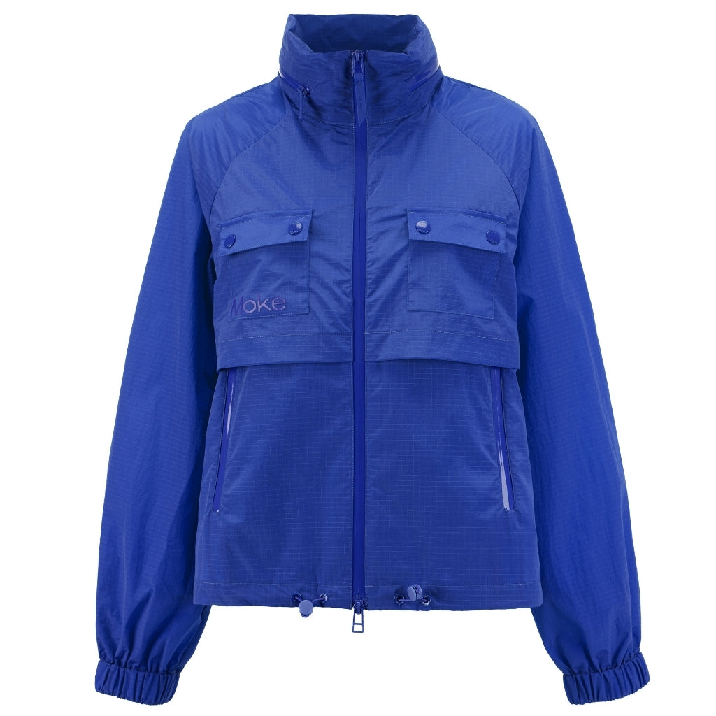 Gracie - Womens Wind Breaker Jacket || Dazzling Blue