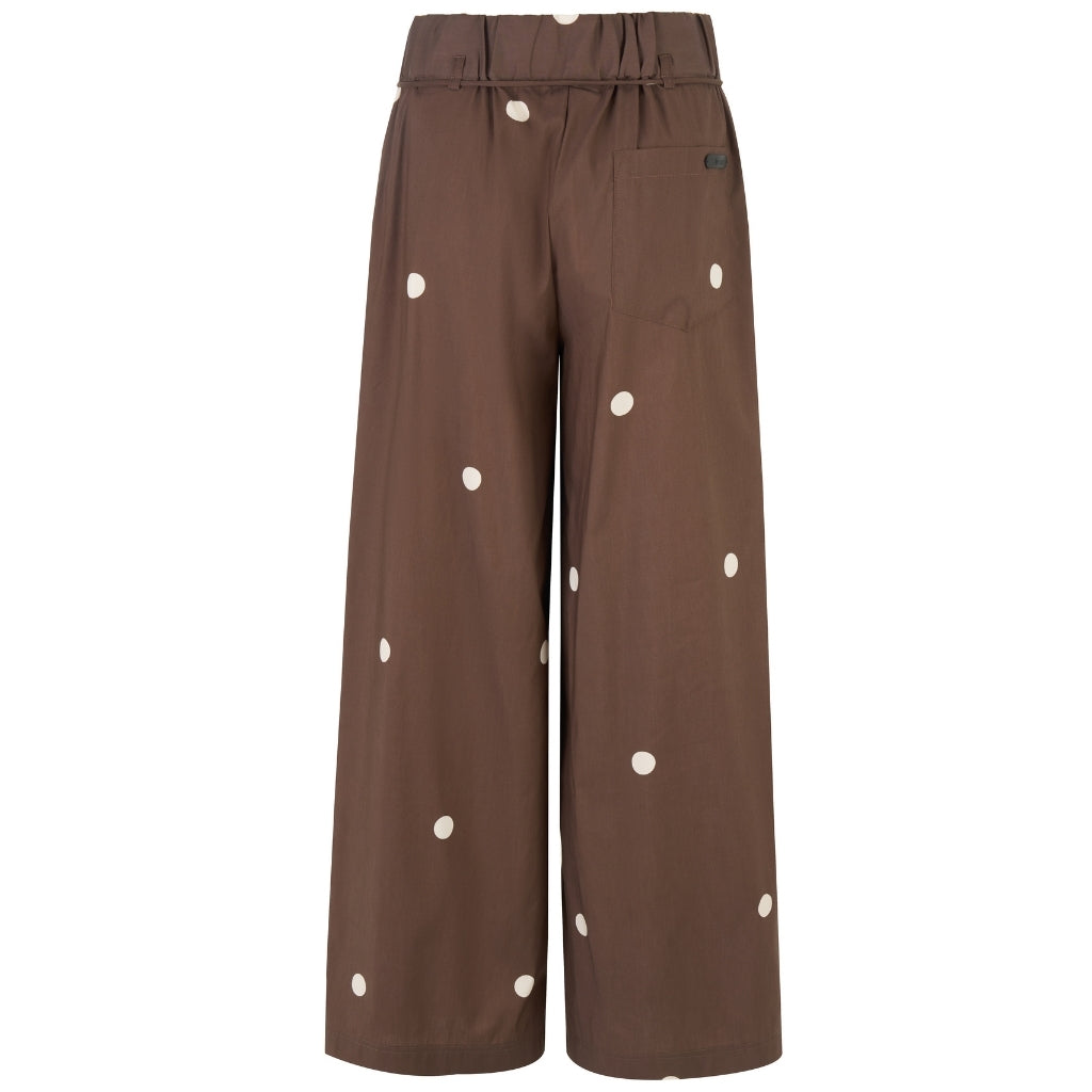Juno - Womens Relaxed Pant || Chocolate Spot
