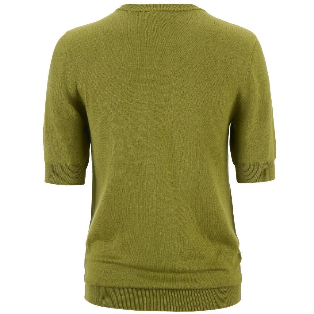 Nicola -  Womens Sweater Tee || Avocado
