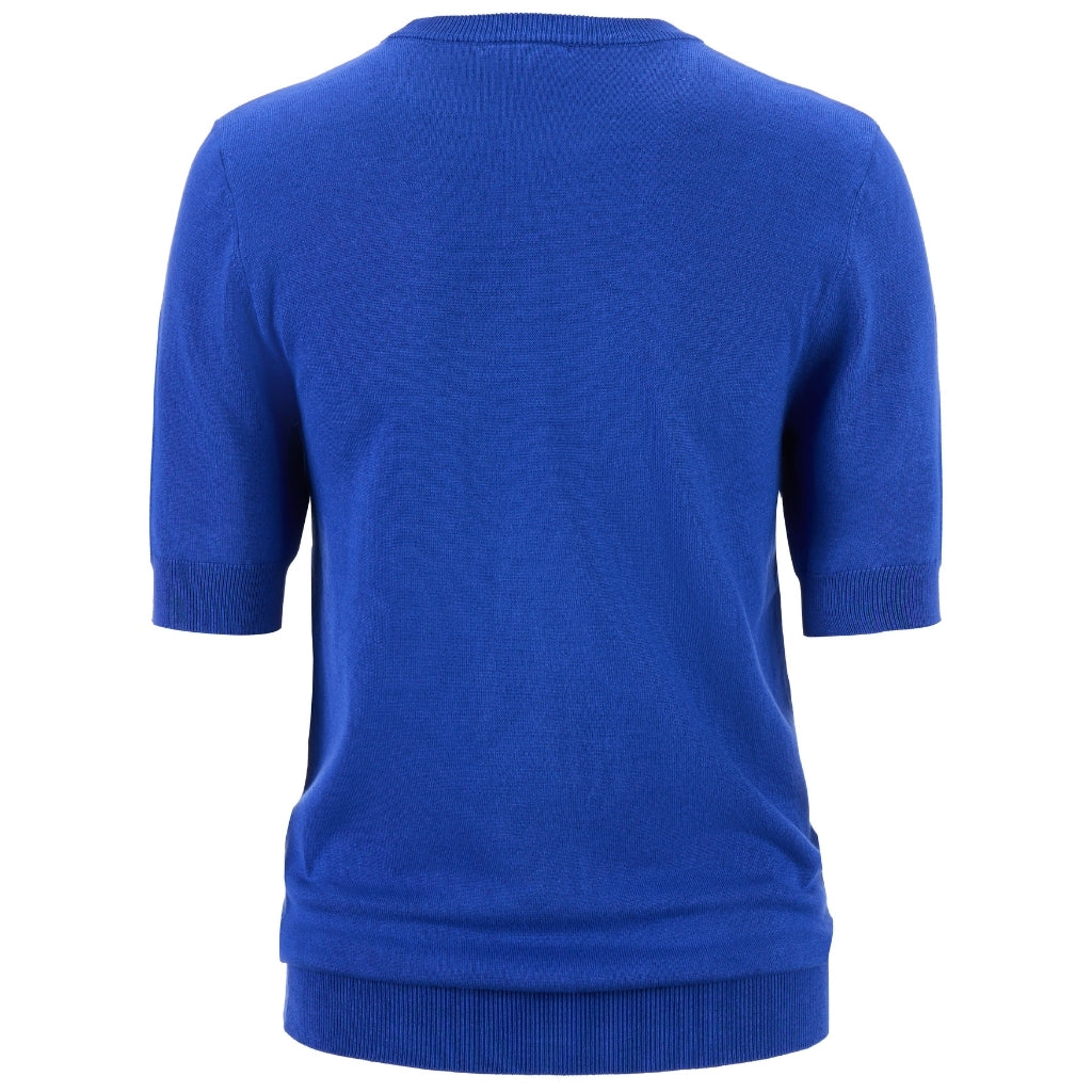 Nicola -  Womens Sweater Tee || Dazzling Blue