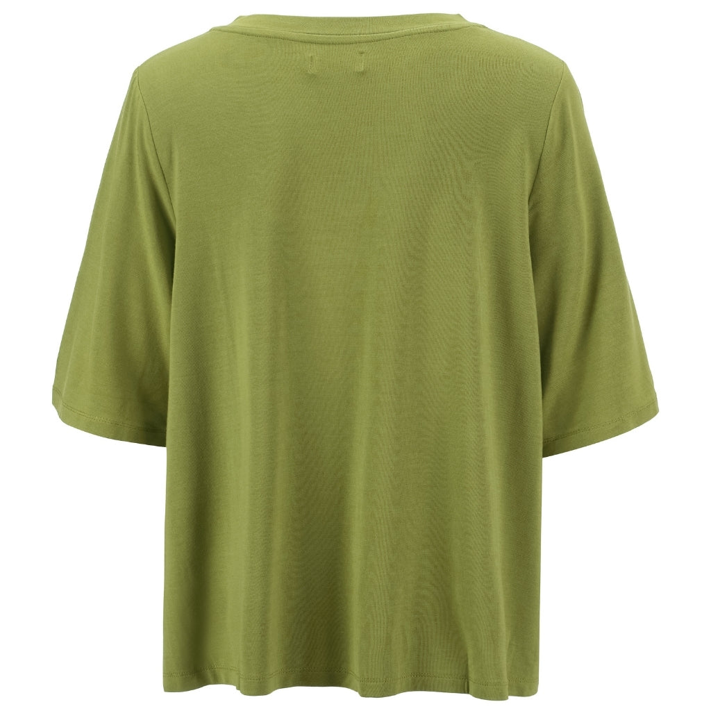 Zoe - Womens V Neck Tee || Avocado