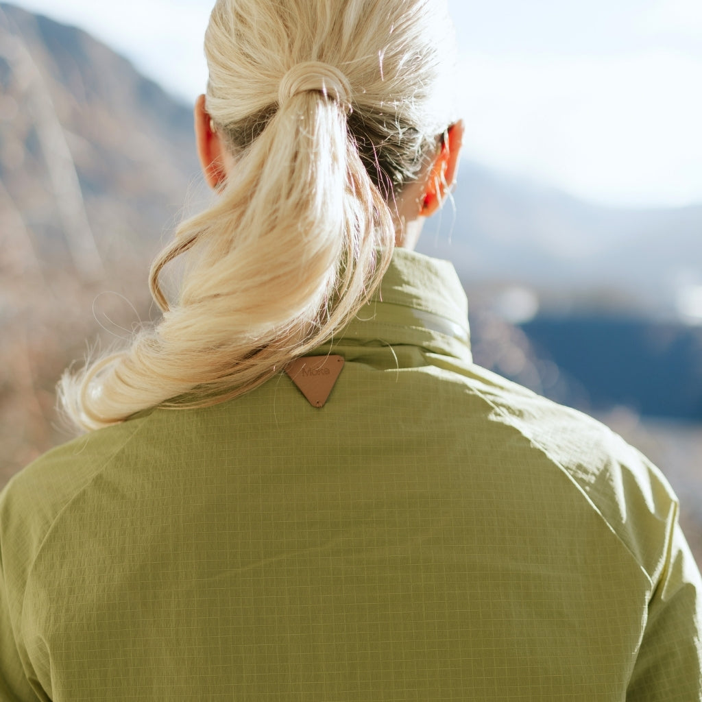 Gracie - Womens Wind Breaker Jacket || Avocado