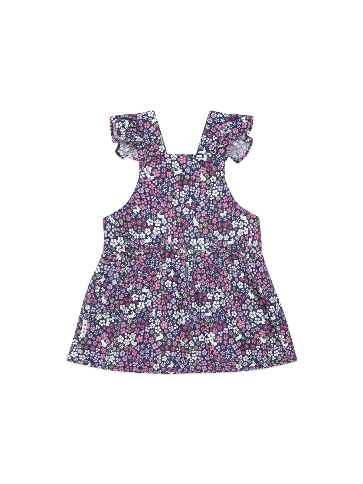 Midnight Flower Garden Overall Dress || Midnight