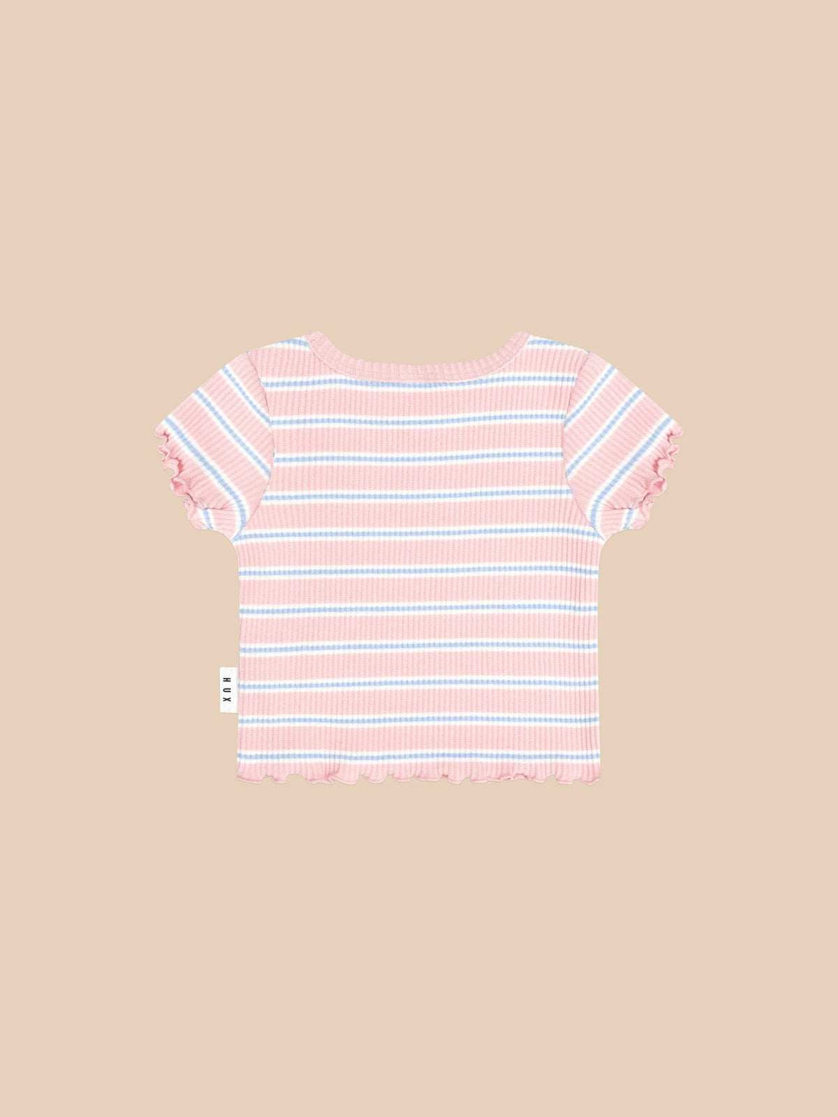 Candy Stripe Rib Tee