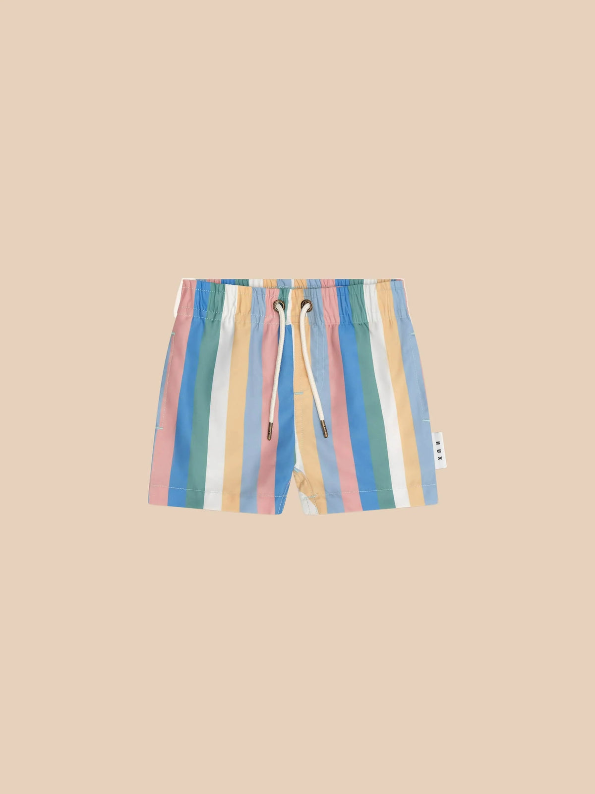 Vintage Stripe Swim Short