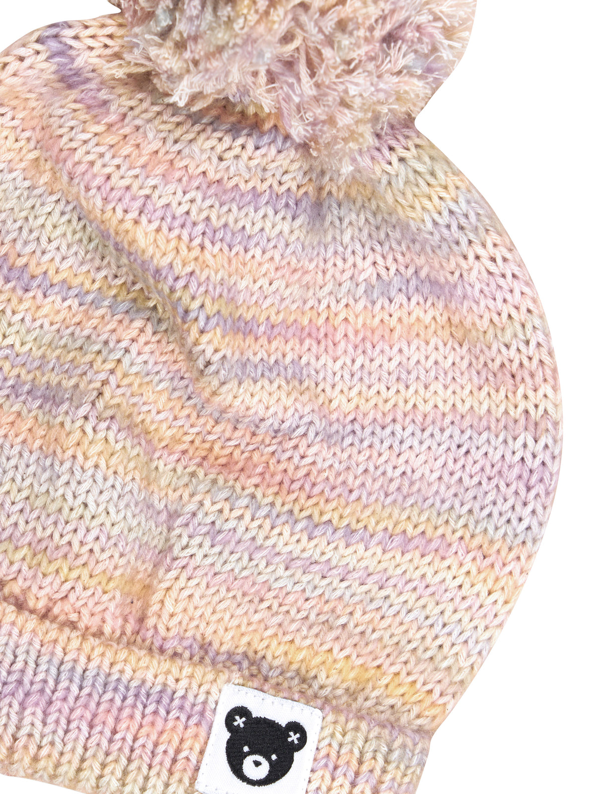 Rainbow Knit Beanie