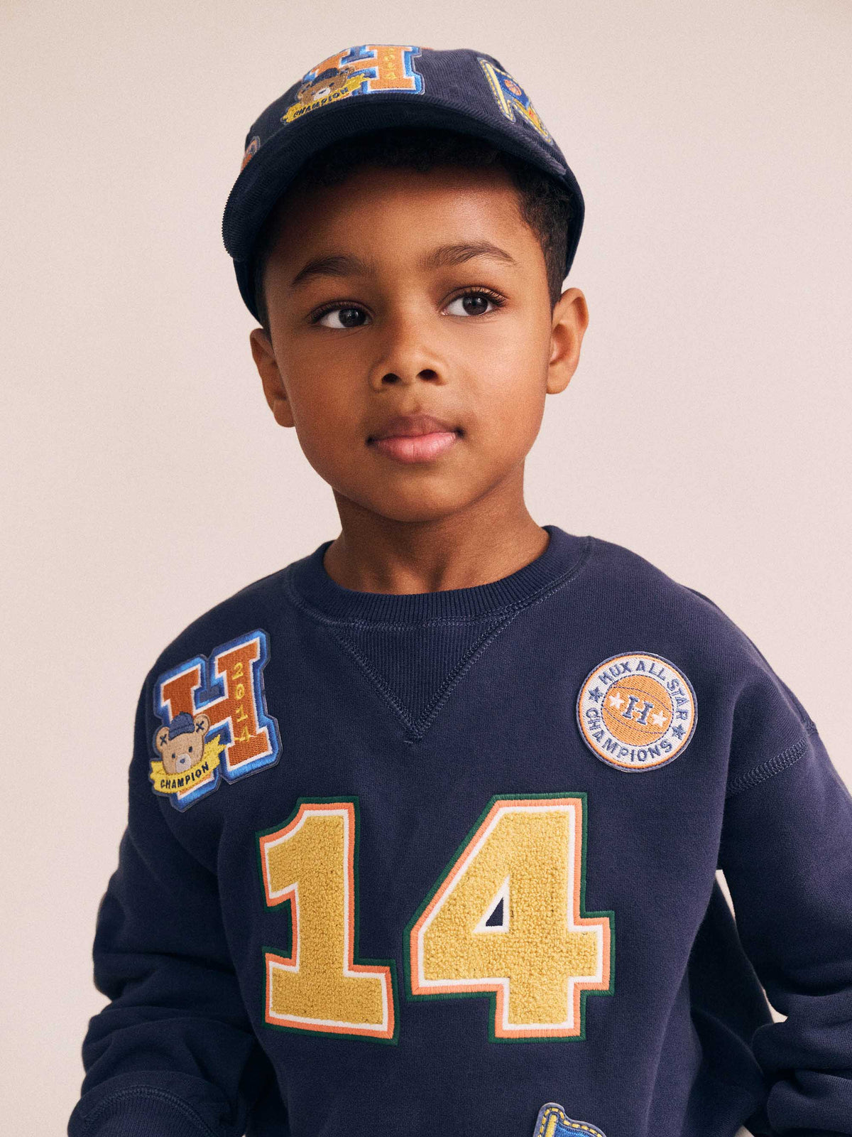 Collegiate Patches Sweatshirt