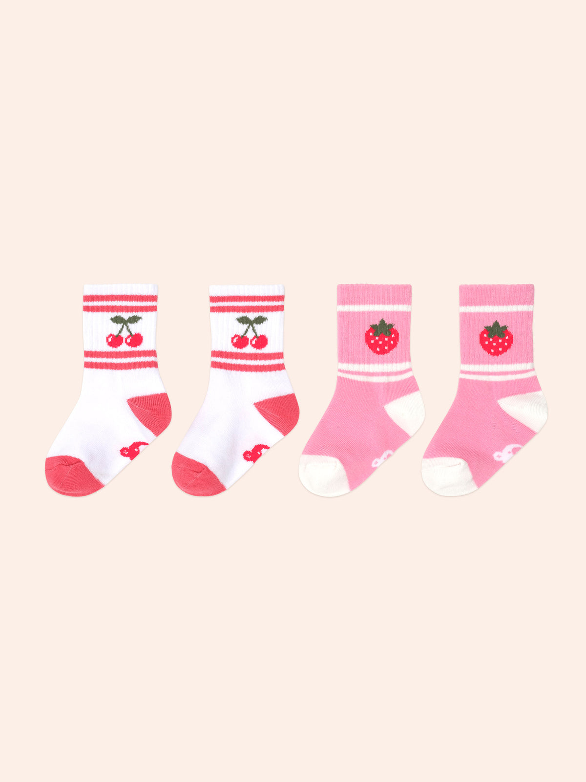 2pk Girls Sport Socks