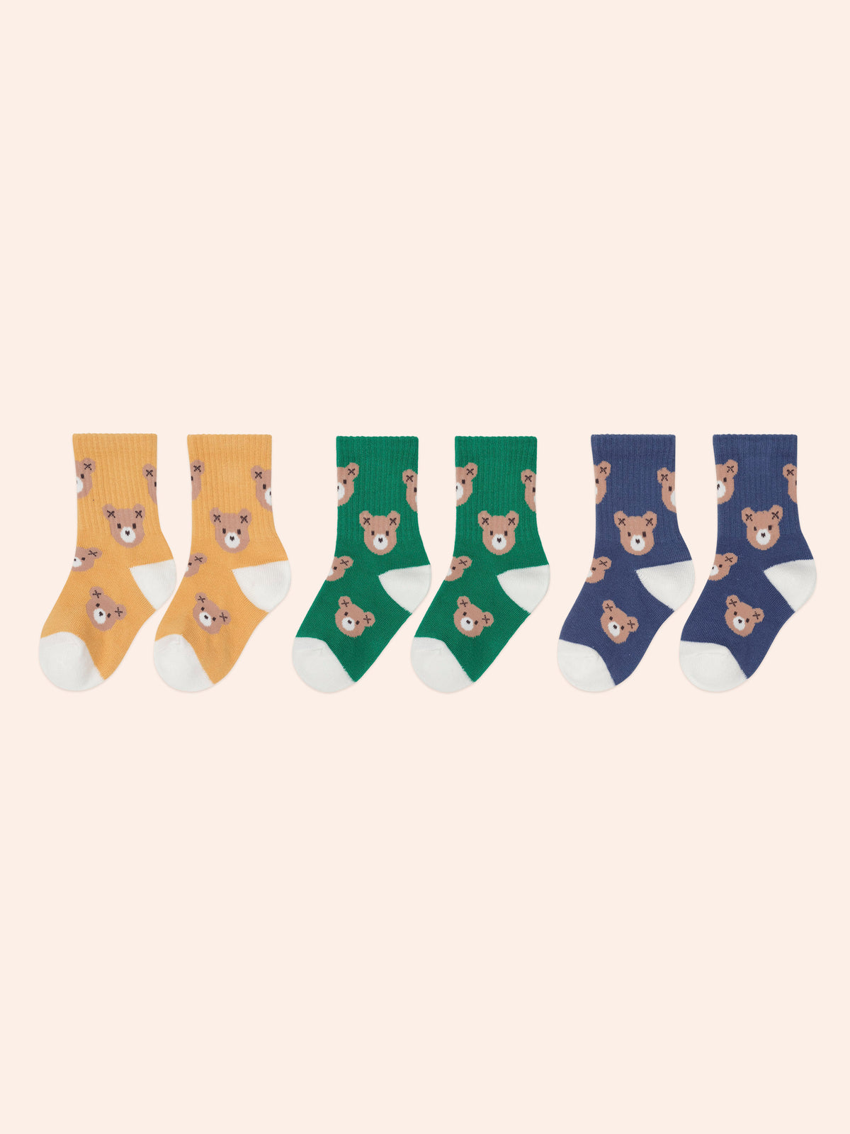 3pk Huxbear Sports Socks