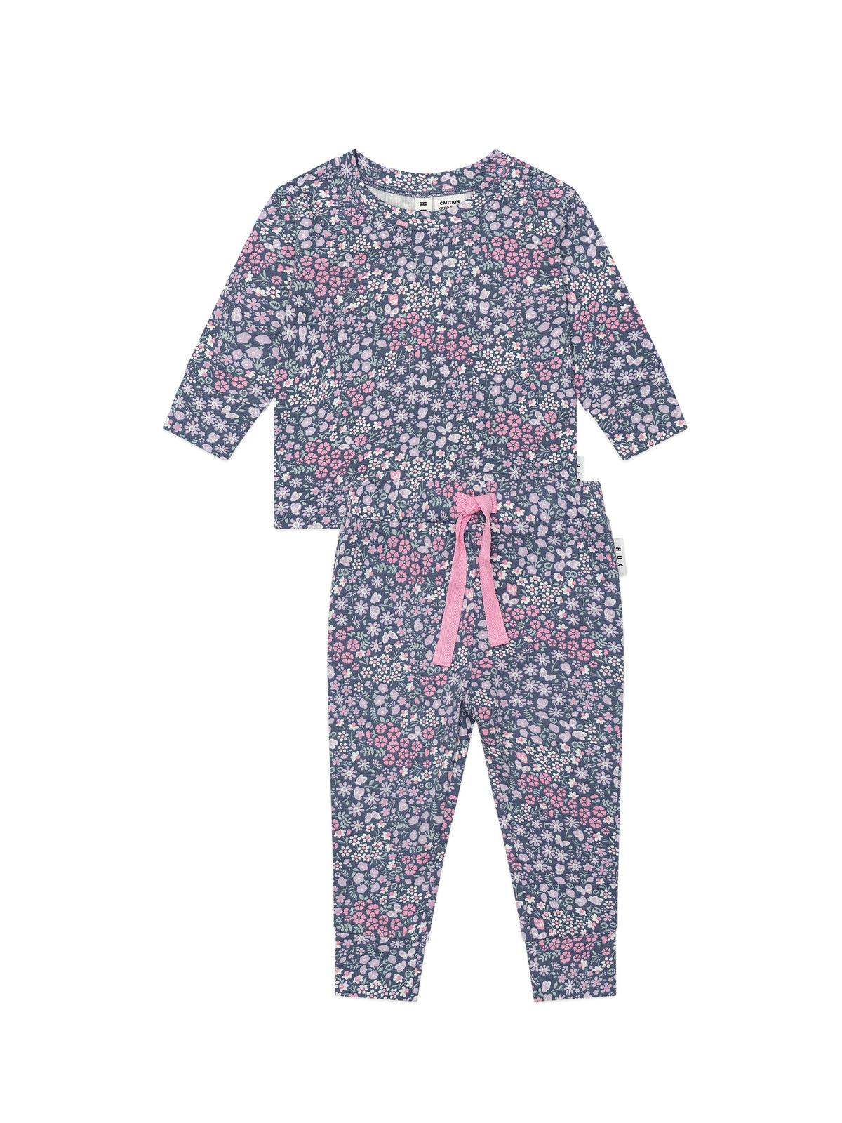 Midnight Flower Garden Sleep Set || Midnight