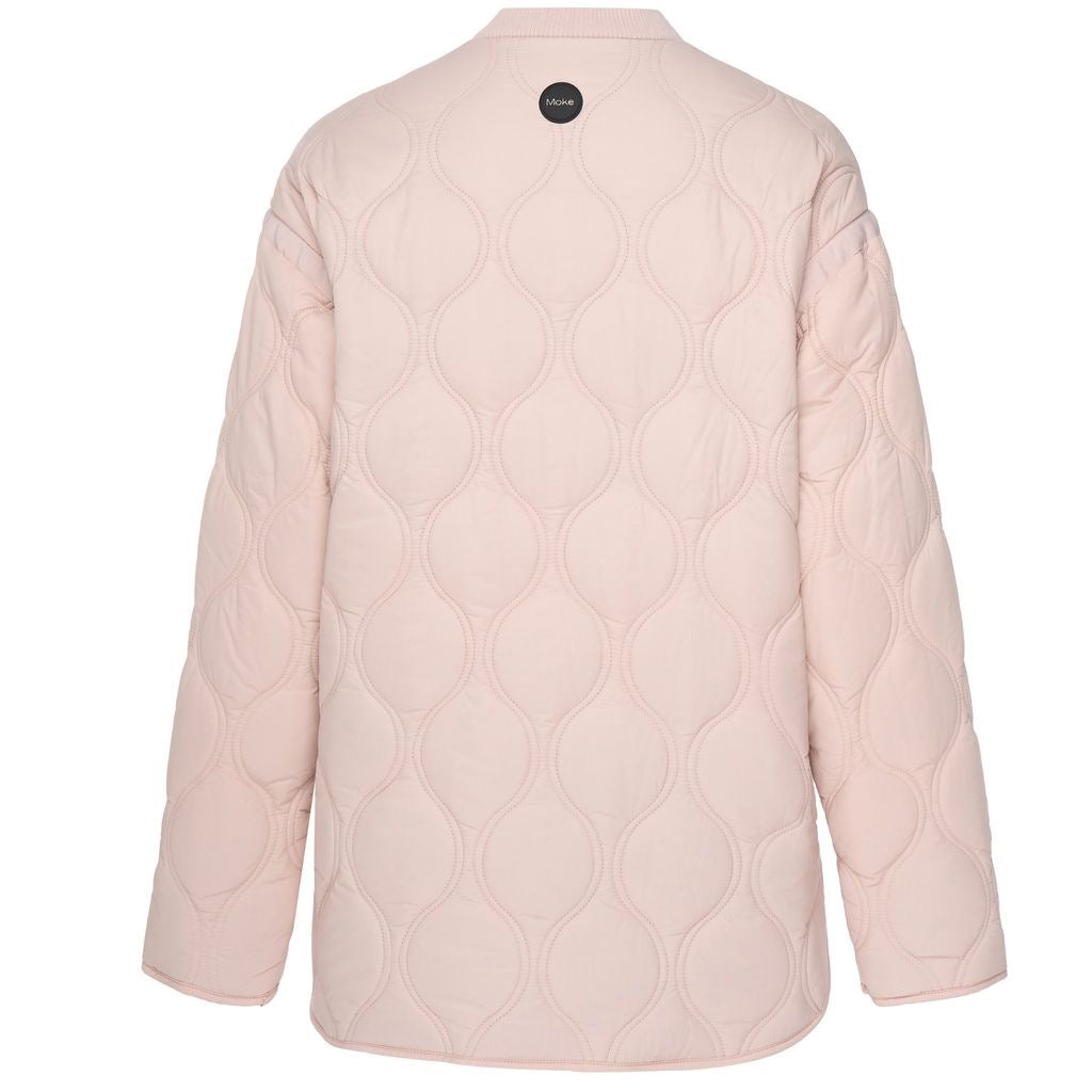 Talei - Women's Quilt Bomber || Blush