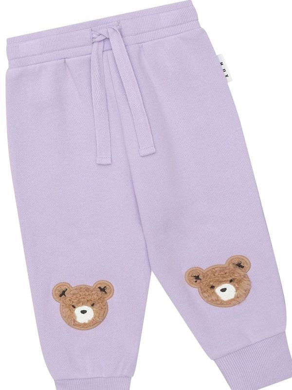 Furry Huxbear Trackpant || Orchid