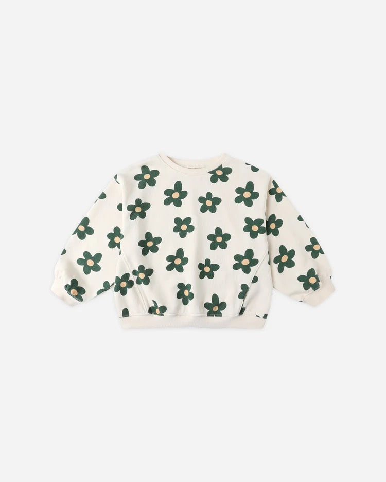 Oversized sweatshirt || Daisies