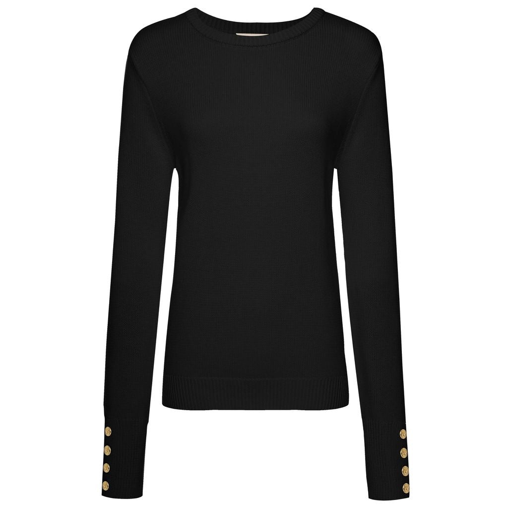 Anne - Women's Sweater || Black