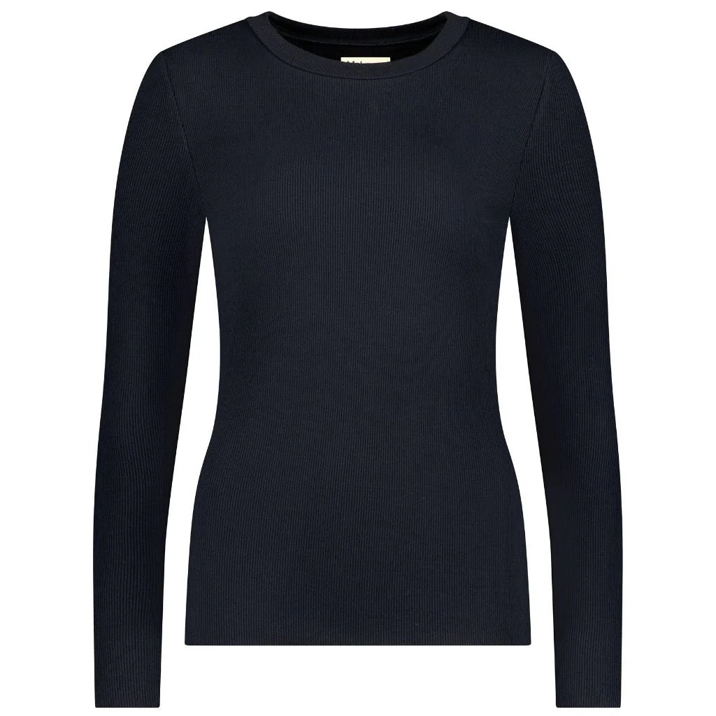 Lina Women&#39;s Long Sleeve Knit || Black