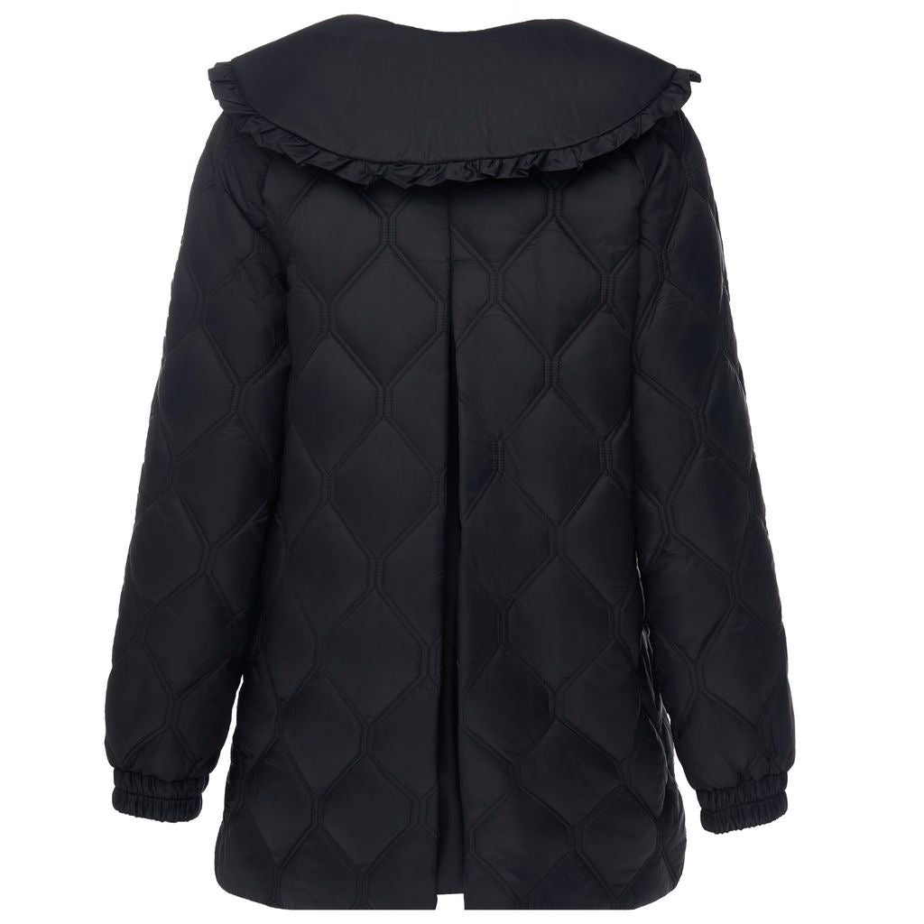 Tess - Women's Quilt Coat || Black