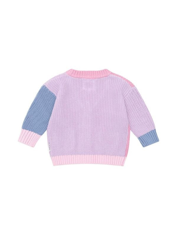 Peeping Pocket Girl Cardigan || Multi